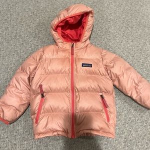 Patagonia Toddler hi-loft down jacket 3T